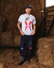 Outlaw Denim Motif Jeans