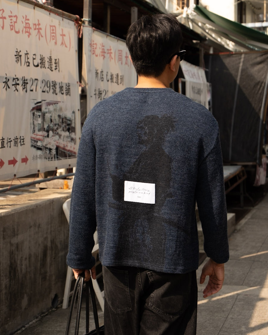 How others wore "TRULY STRONG" Waffle Henley Tee