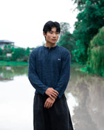 "TRULY STRONG" Waffle Henley Tee