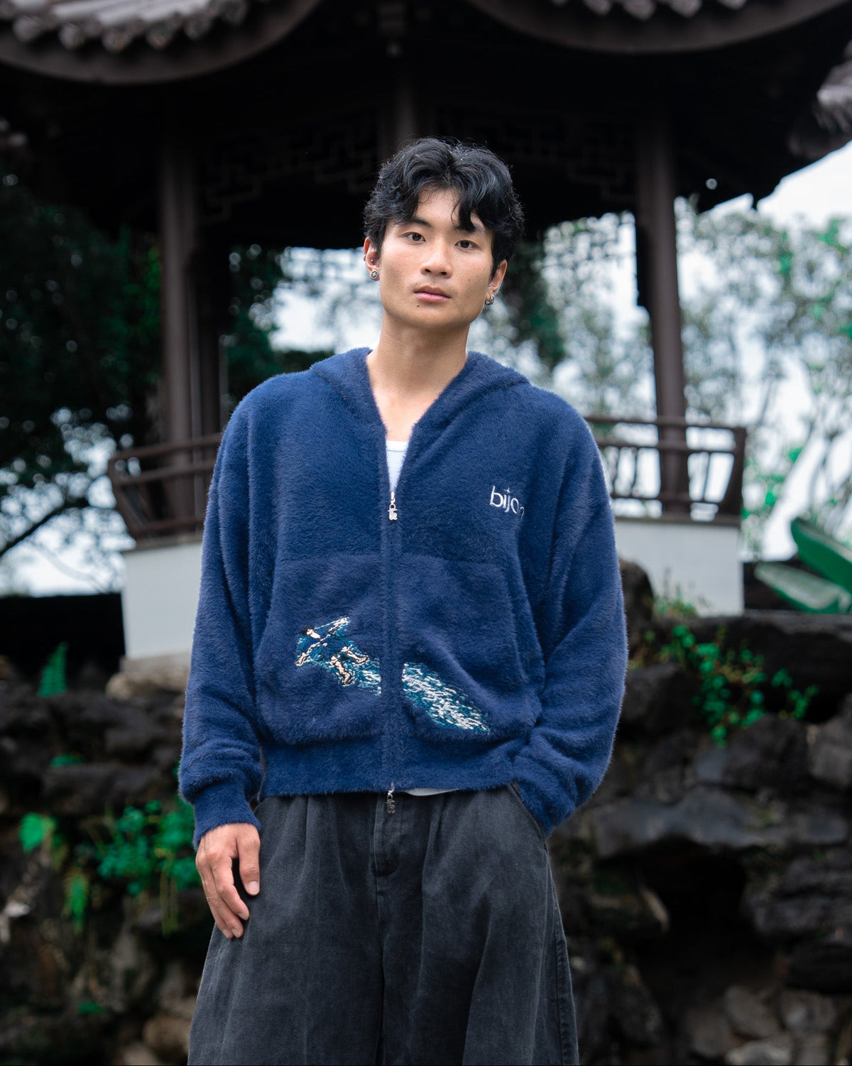 "MUSASHI" Cozy Mohair Jacket