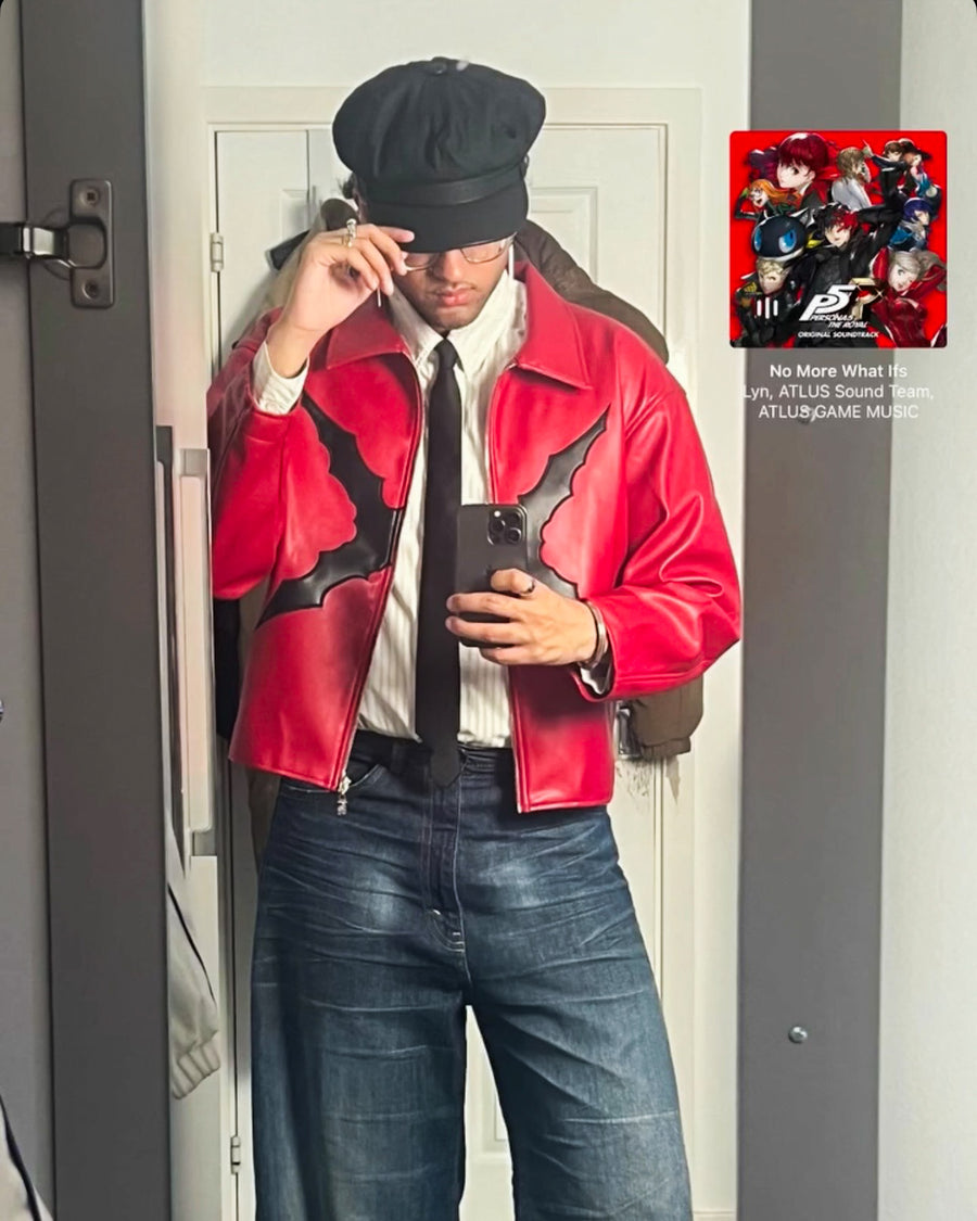 How others wore Captain Faux Leather Jacket