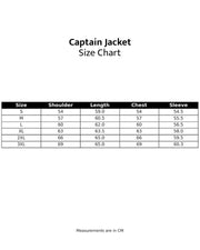 Captain Faux Leather Jacket