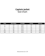 Captain Faux Leather Jacket (PREORDER)