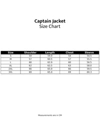Captain Faux Leather Jacket (PREORDER)