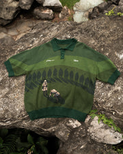 "NO ENEMIES" Knitted Polo Tee (PREORDER)