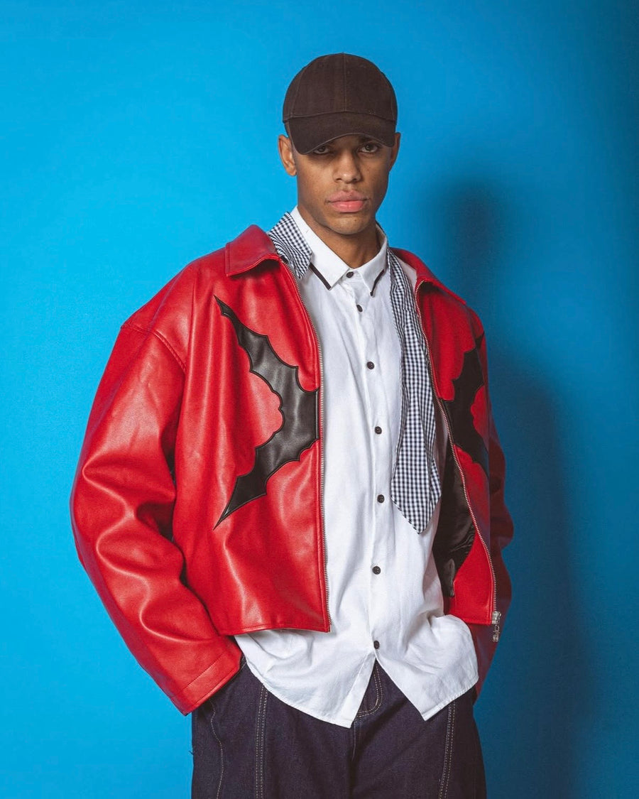 How others wore Captain Faux Leather Jacket